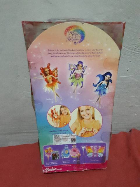 Jual 22C Barbie Fairytopia - Magic of the rainbow - Sunburst Doll