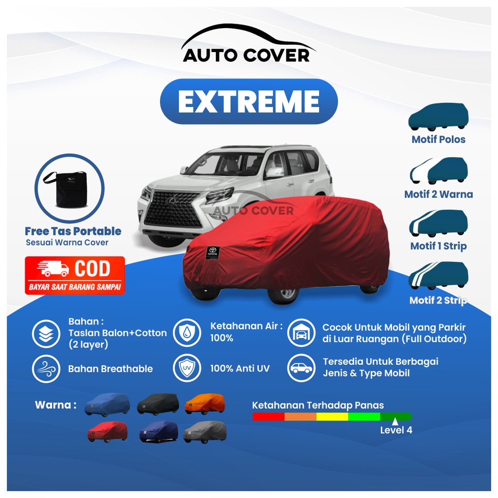 Jual Autocover Cover Mobil Body Car Premium Rocky Superior Semi Outdoor ...