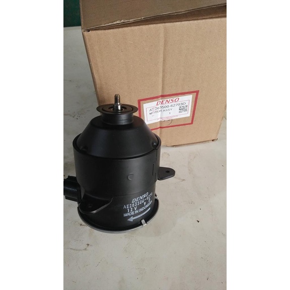 Jual Motor Extra Fan Radiator Daihatsu Ayla Asli Denso AE263500-62703D ...