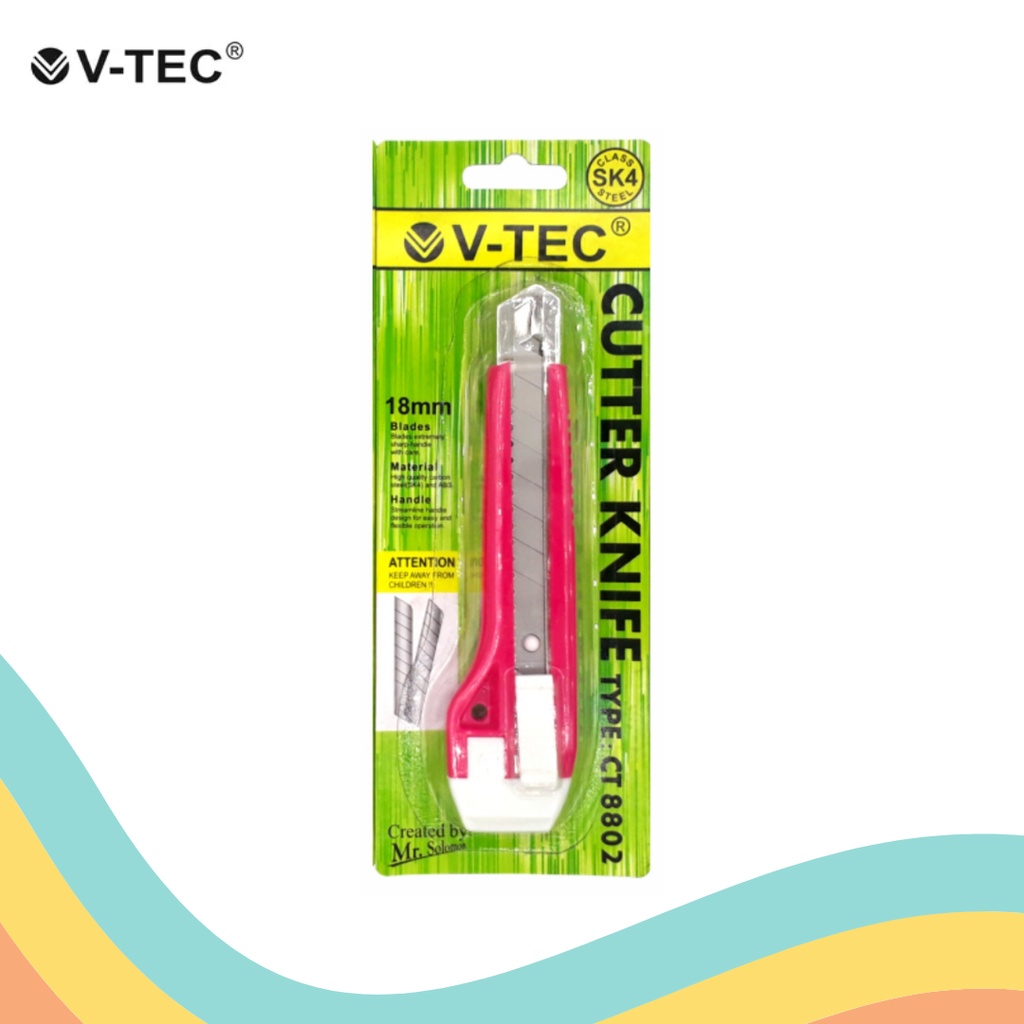 Jual CUTTER V-TEC CT-8802 (1 PCS) | Shopee Indonesia