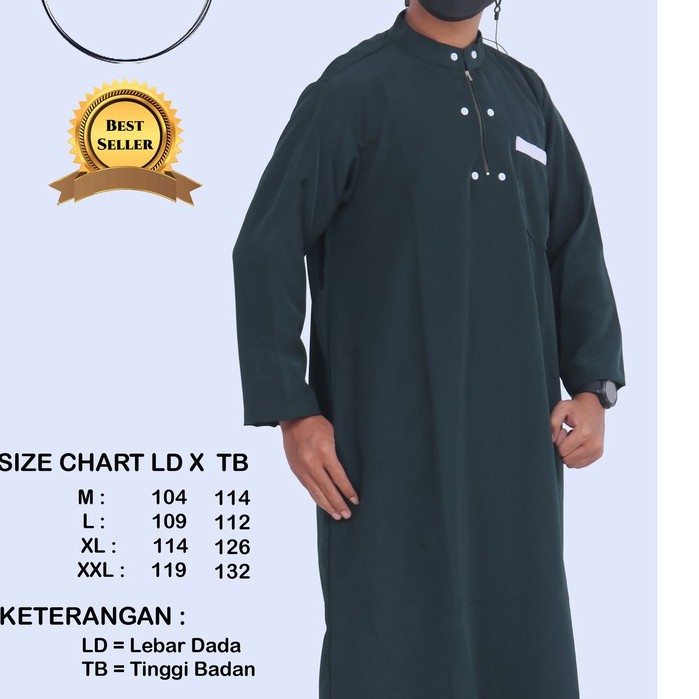 Jual Jubah Pakistan Gamis Pria Fashion Muslim Atasan Muslim Pria