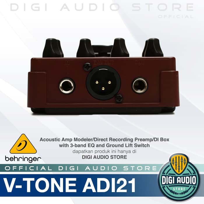 Jual ALAT MUSIK Behringer ADI21 Acoustic Amp Modeler / Guitar Recording ...