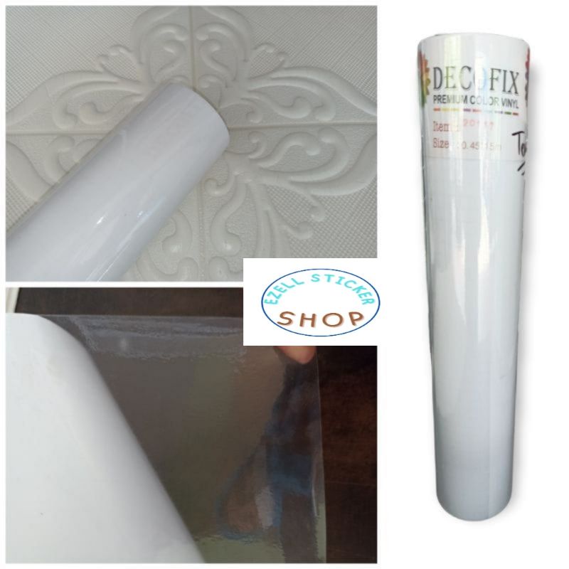 Jual Sticker Scotlite Decofix Transparan (Roll) | Shopee Indonesia