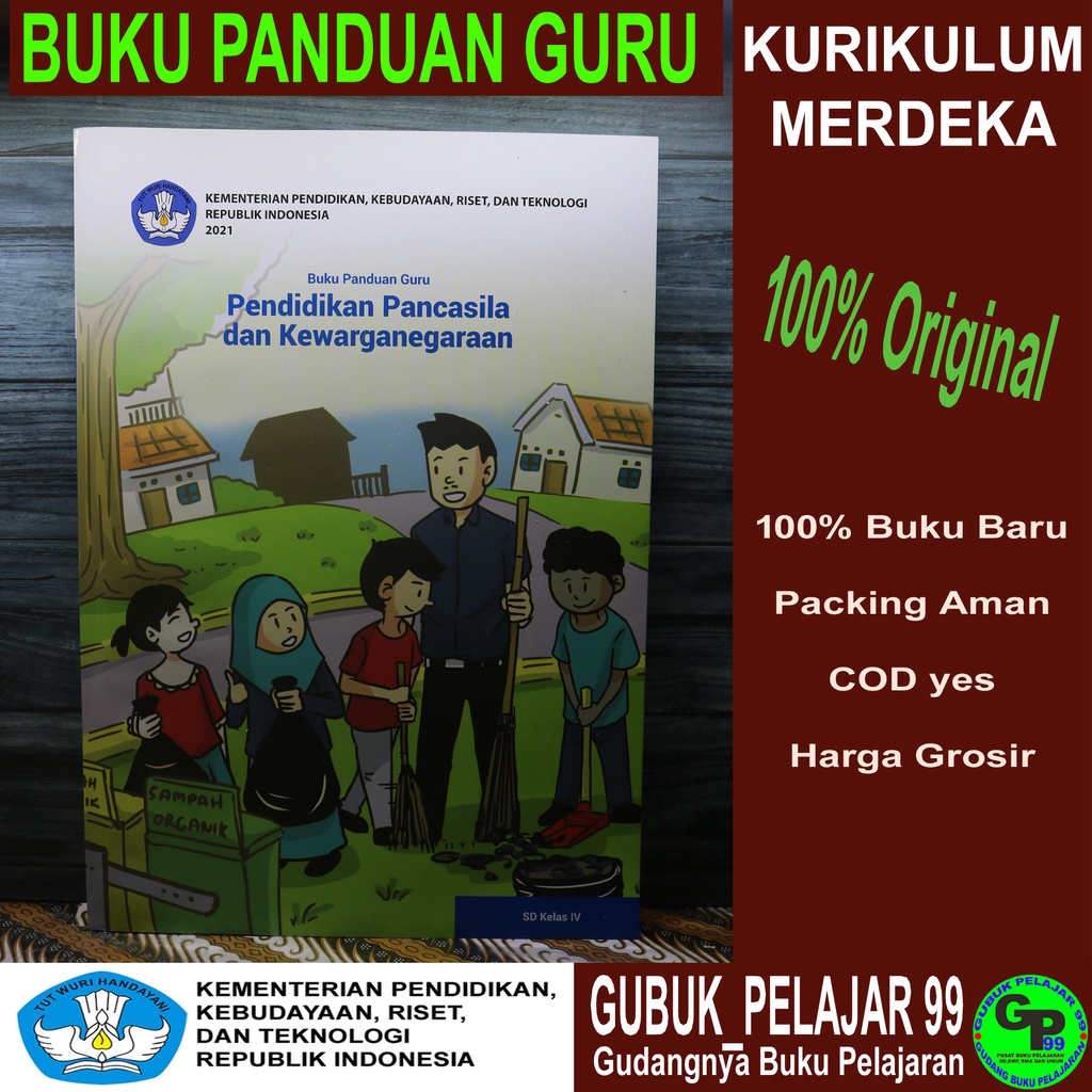 Jual BUKU GURU Pendidikan Pancasila Dan Kewarganegaraan (PPKN) Untuk SD ...