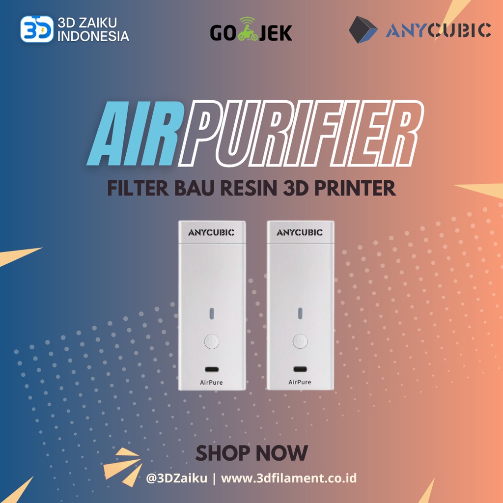 Jual Original Anycubic Airpure Air Purifier Filter Bau Resin 3D printer ...