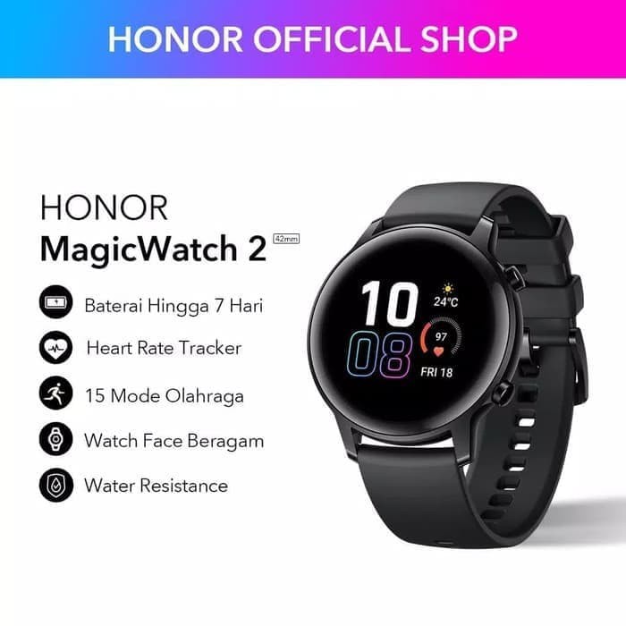 Jual Smartwatch Huawei Honor Magic Watch 2 42MM HEBE Amoled Tahan Air Shopee Indonesia