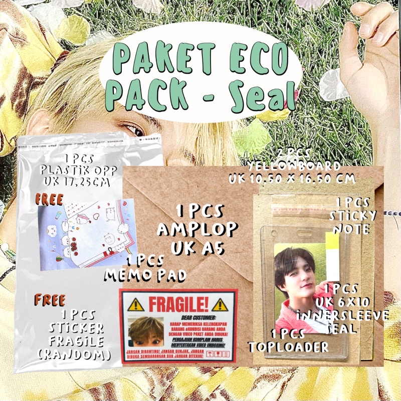 Jual packing photocard & MPC/CC set (yellowboard/toploader/innersleeve ...