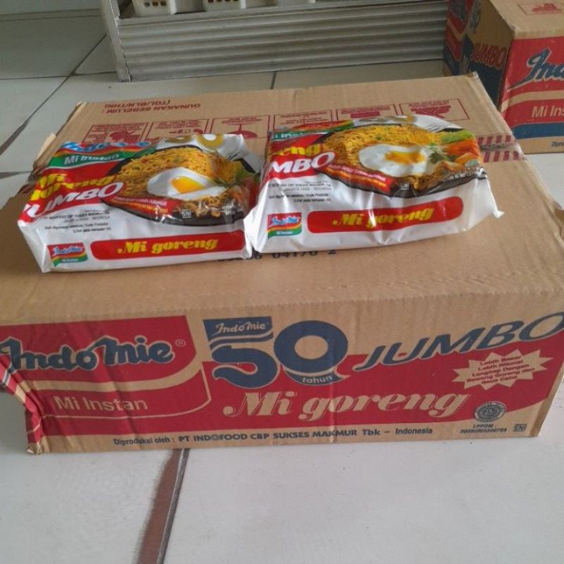 Jual Indomie Goreng Jumbo 1 Dus Isi 24x129 Gram | Shopee Indonesia