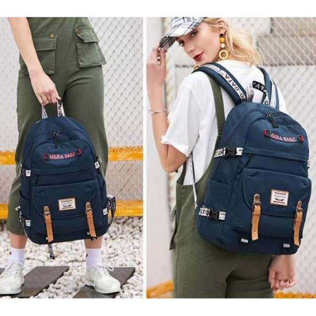 Jual Tas Ransel Remaja Wanita Dan Pria Ransel Stylish School Korean