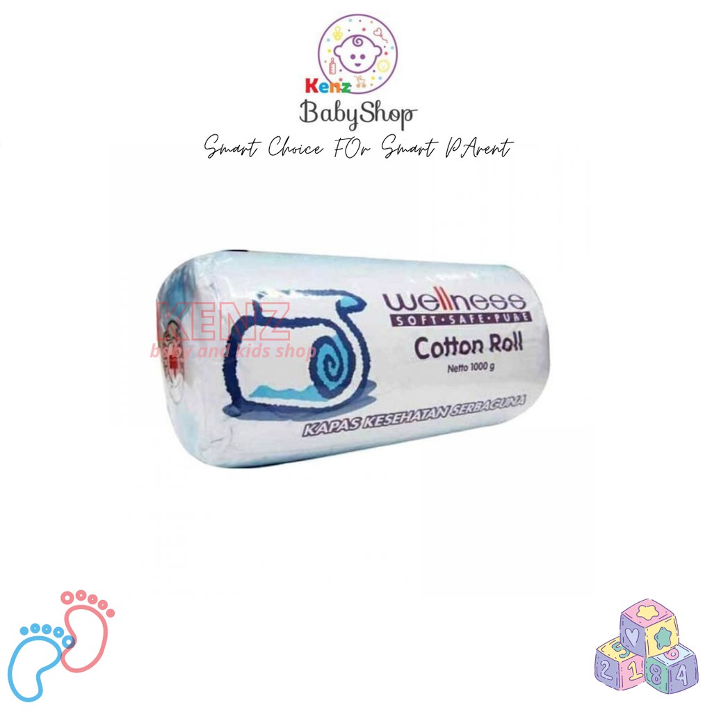 Jual Wellness Cotton Roll 1kg Shopee Indonesia