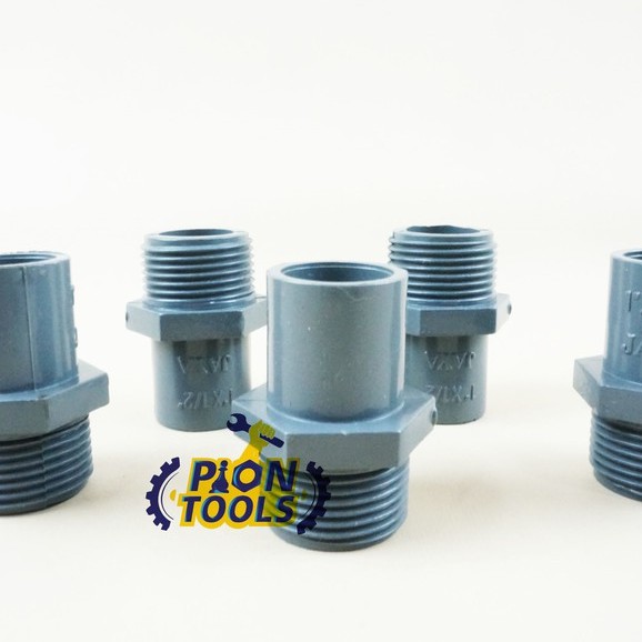 Jual JAYA ORI Sok drat luar PVC ts 1x1/2