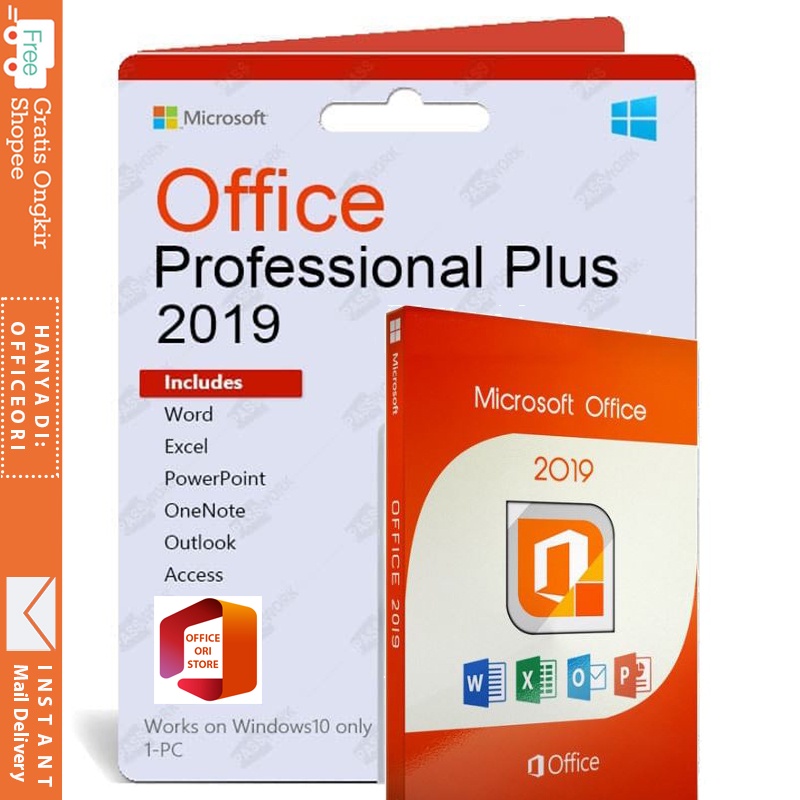 Jual promo office Professional Plus 2021 / 2019 / 2016 ori for Windows ...