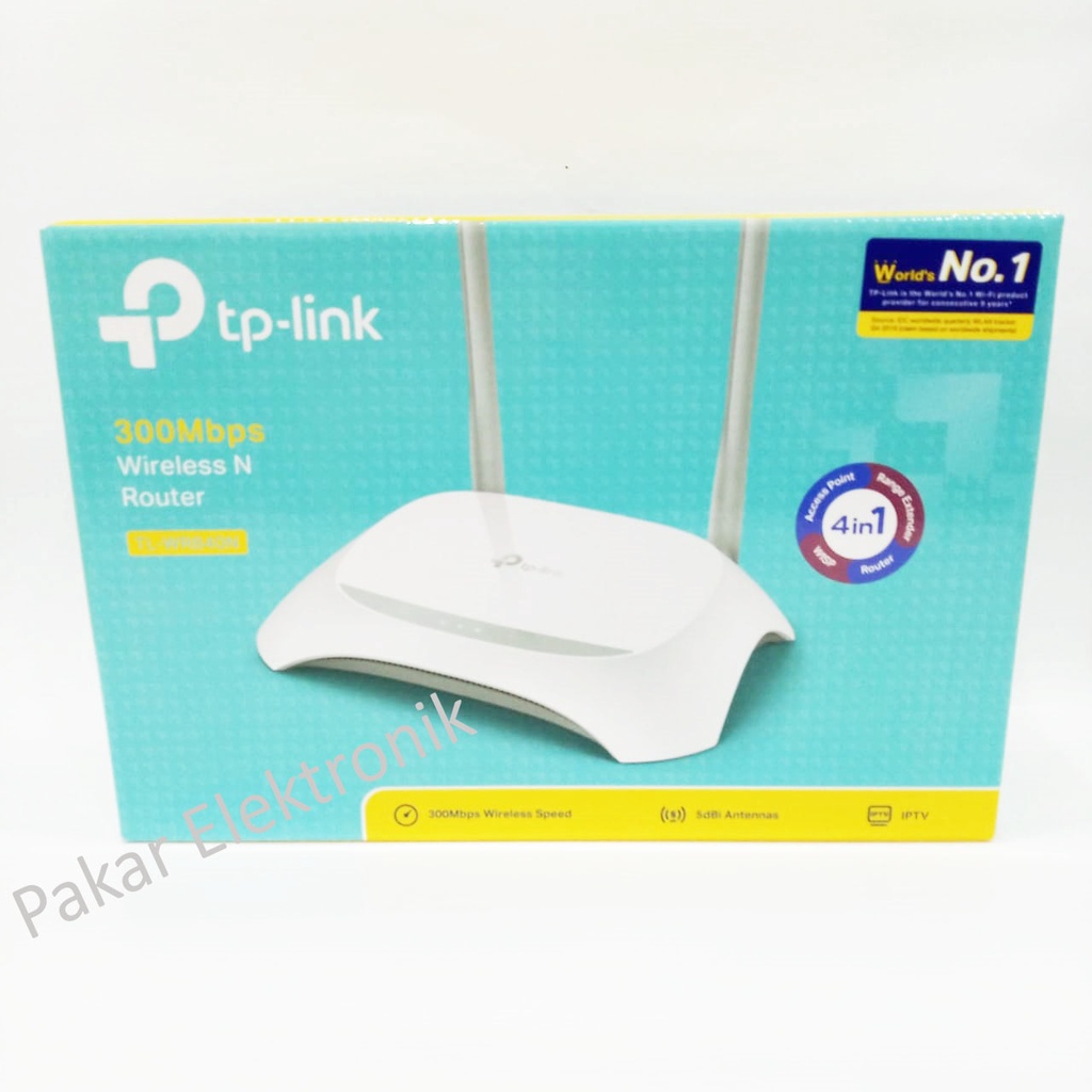 Jual TP-Link TL-WR840N 300Mbps Wireless N Router | Shopee Indonesia