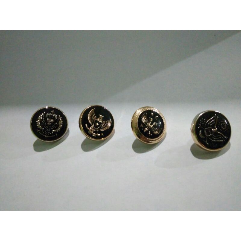 Jual Kancing Jas Mas/Perak (Garuda, Elang, Mahkota, Vrsace) | Shopee ...