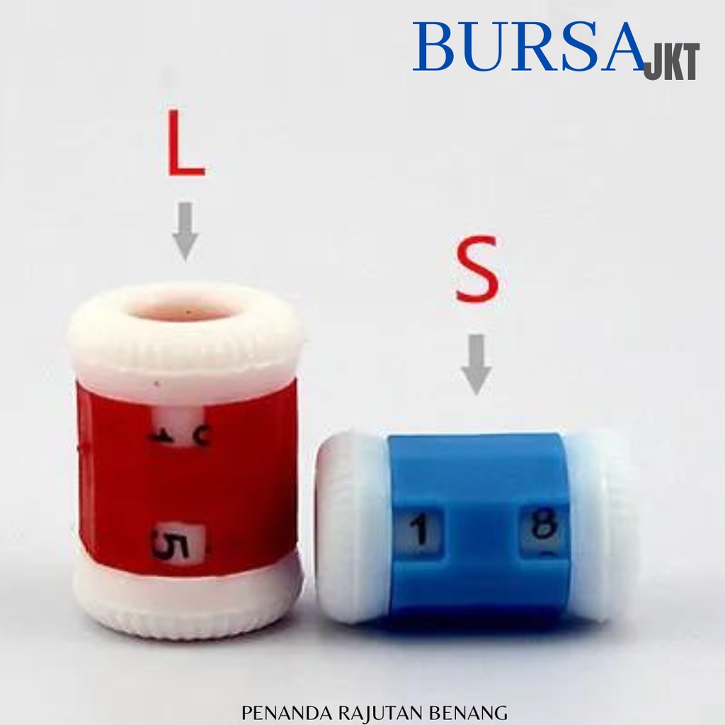 Jual PENANDA NOMOR RAJUTAN BENANG PENGHITUNG BARIS JARUM RAJUT PLASTIK ...