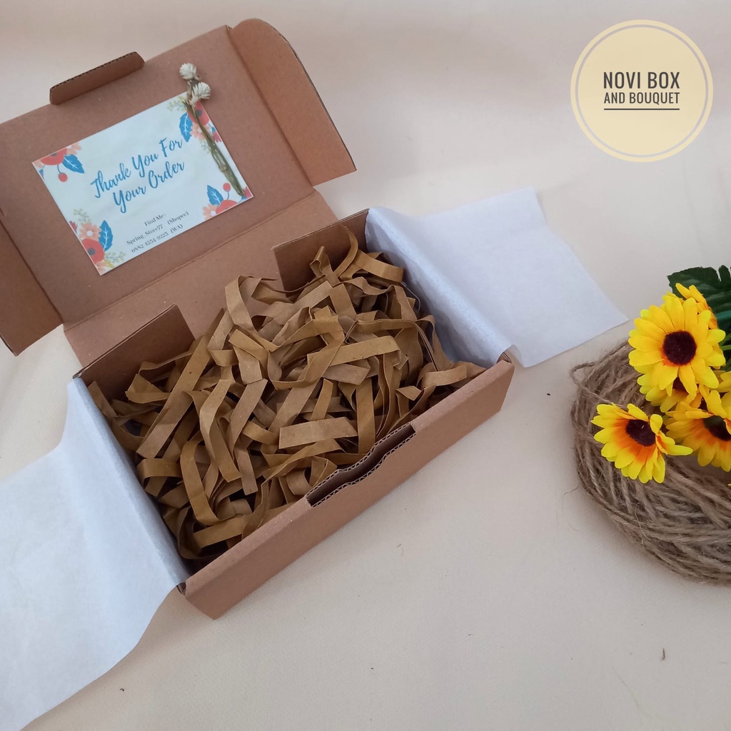 Jual KERTAS CACAH / SHREDDED PAPER / ISI BOX HAMPERS PER 25 GR | Shopee ...