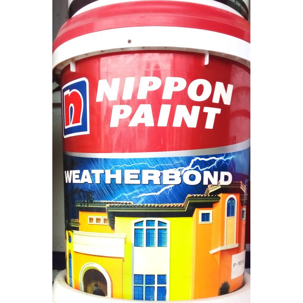 Jual NIPPON PAINT WEATHERBOND 1 Pail | Shopee Indonesia