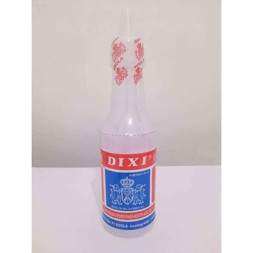 Jual Cuka Makan Dixi Putih Kecil 150ml Shopee Indonesia