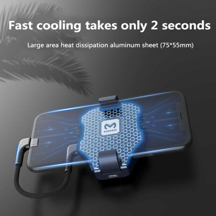 Jual Memo Dl02 Semiconductor Cooler Phone With Charging Phone Cable ...