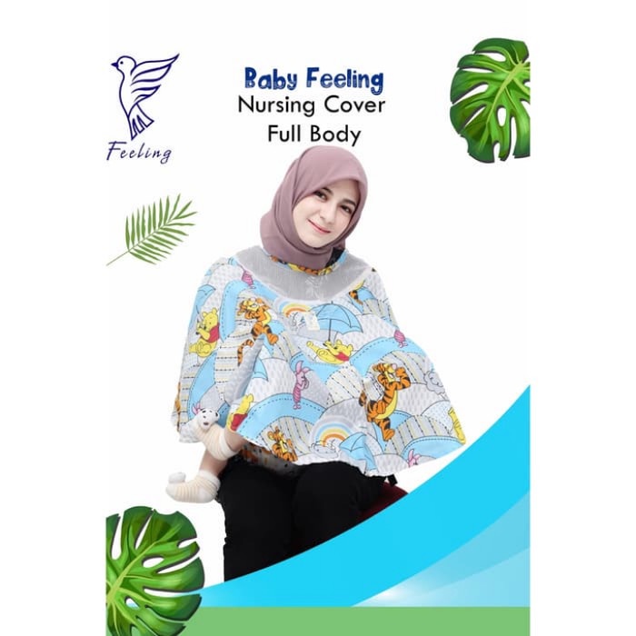 Jual Apron Asi Baby Feeling Nursing Cover Full Body/ Apron Shopee
