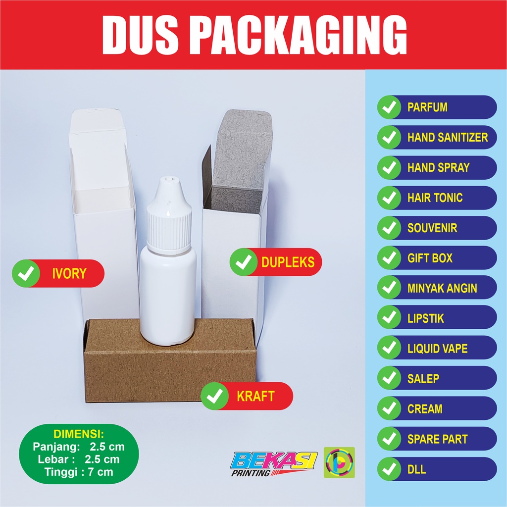 Jual Box Packaging Kemasan Botol Parfum Minyak Angin Tetes Mata Telinga ...