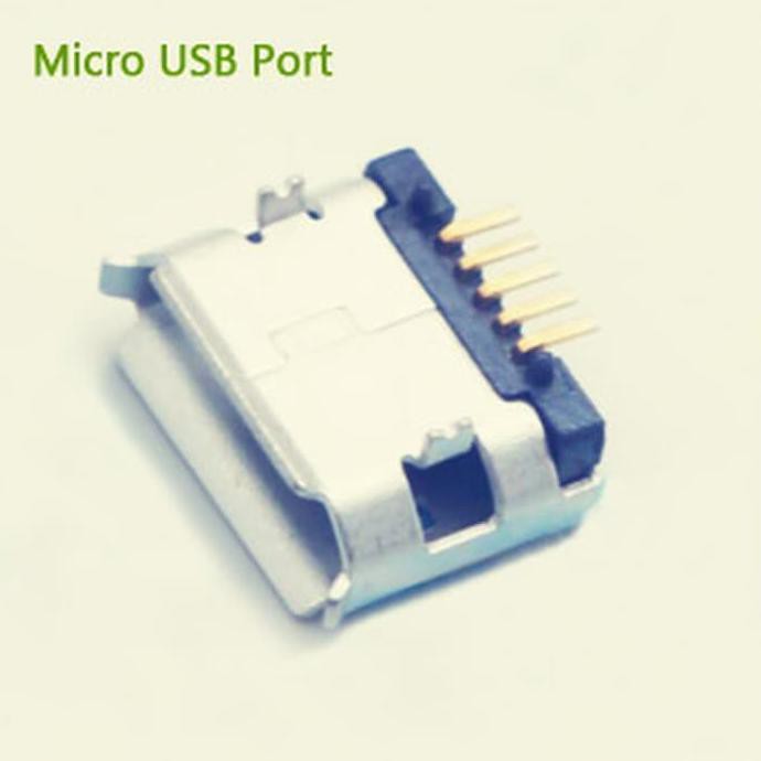 Jual Micro Usb Connector Long Needle Pin Charging Port Konektor Jack ...
