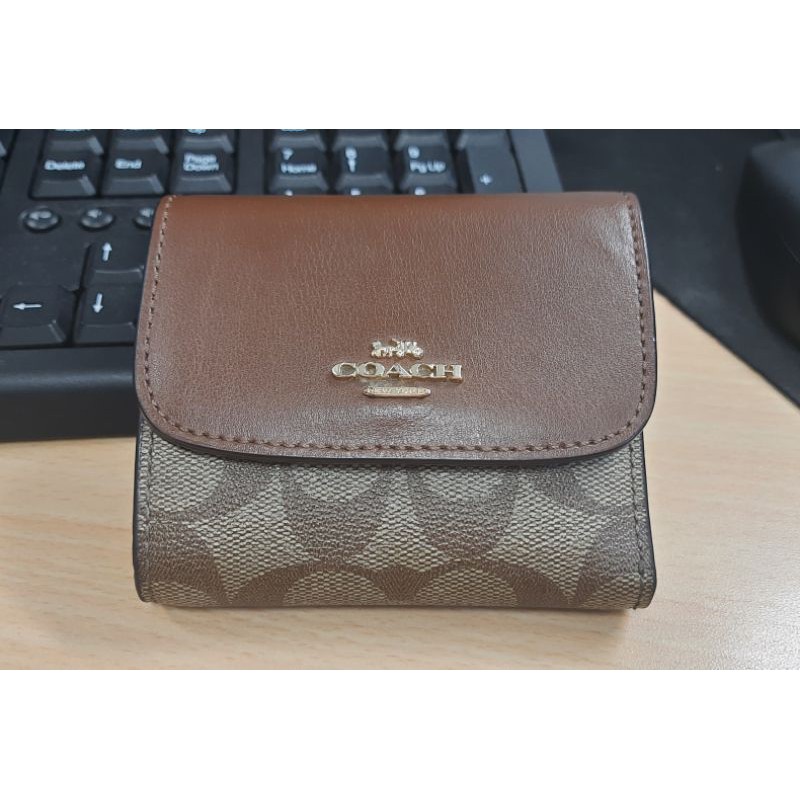 Jual Coach Signature PVC Small Brown | Shopee Indonesia
