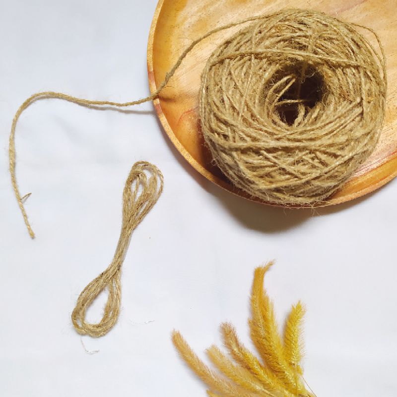 Jual Tali Rami 2 Ply Permeter Ukuran 2 mm | Tali Goni 2 mm | Tali Craft ...