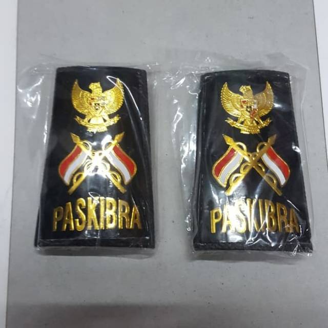 Jual Evolet Paskibra Garuda Hitam Hijau Perlengkapan Paskibra Shopee