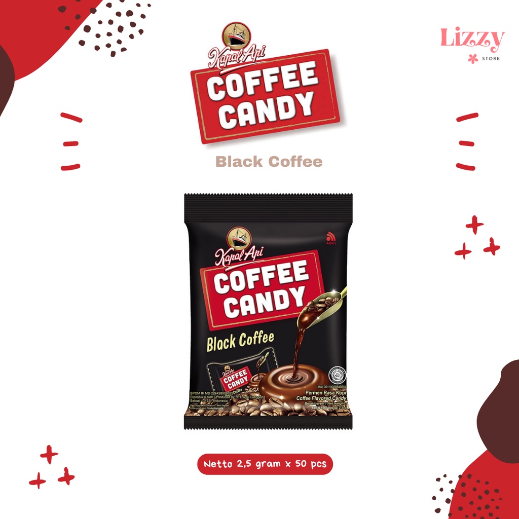 Jual Kapal Api Coffee Candy Black Coffee Permen Bon Kopi Shopee