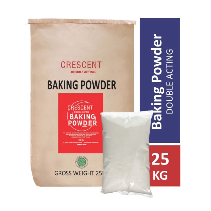 Jual Crescent Baking Powder Double Acting Ex Washington Amerika 1KG