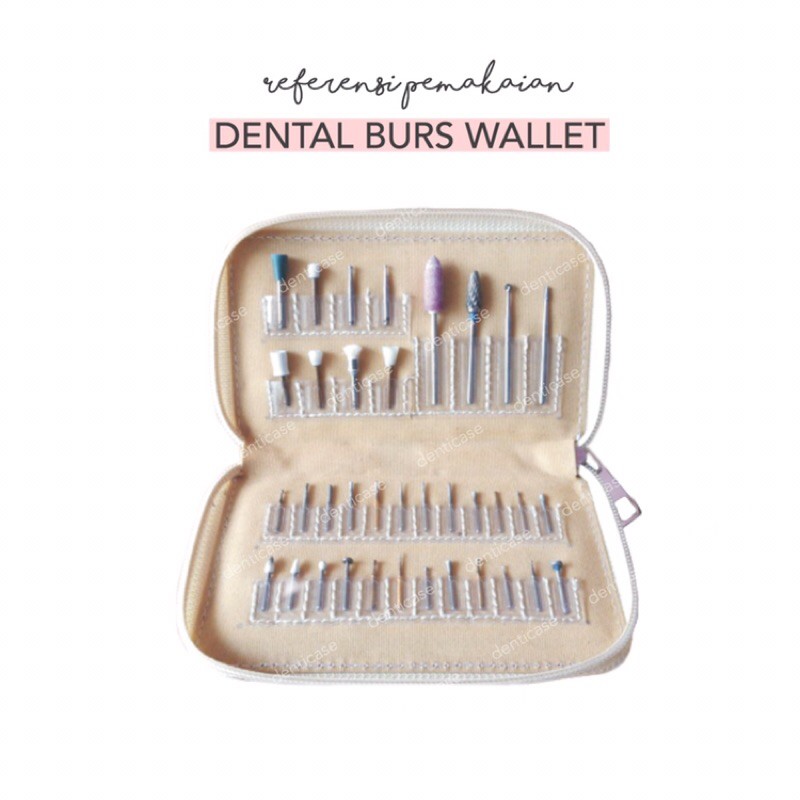 Jual Dental Burs Wallet/Dompet Penyimpanan Bur Dental Kedokteran Gigi/Tempat Bur Dental Shopee