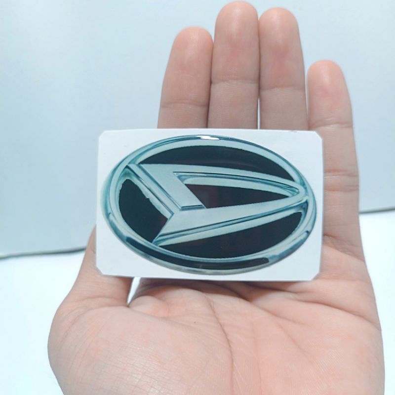 Jual DAIHATSU BULAT Emblem sticker timbul resin lentur | Shopee Indonesia