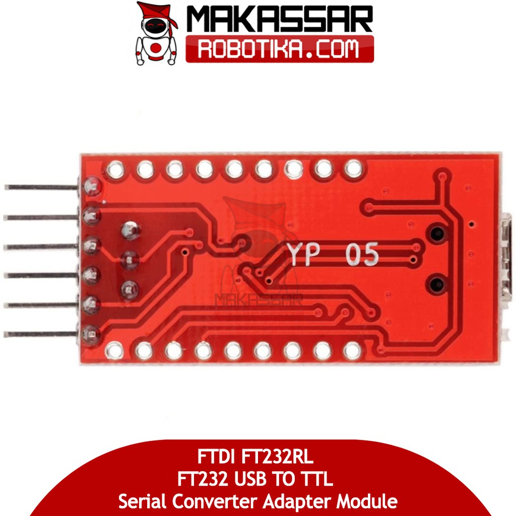 Jual FTDI FT232RL FT232 USB to TTL Serial Converter Adapter Module ...
