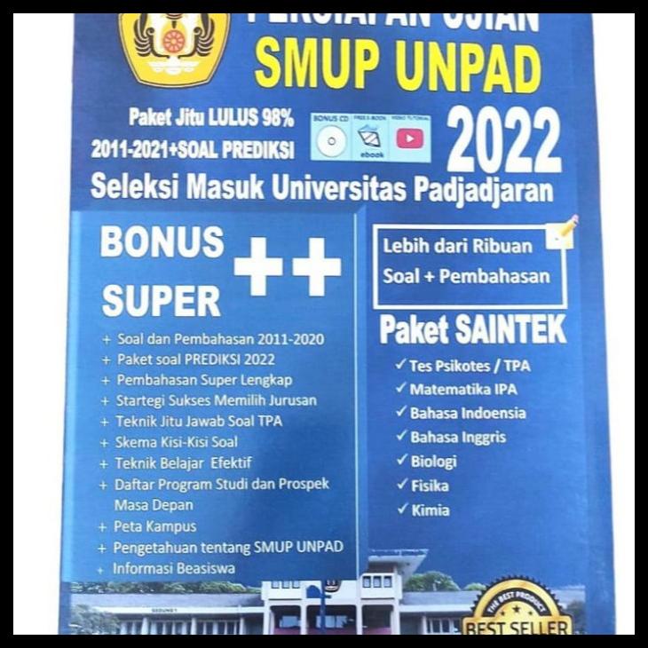 Jual Buku Persiapan Ujian Mandiri Smup Unpad Saintek Ipa Erlengkap Kode Shopee Indonesia