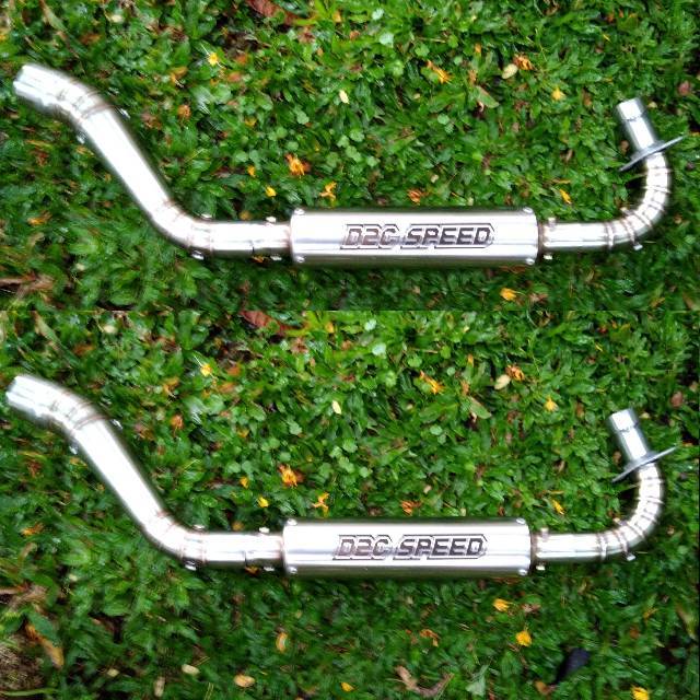 Jual Knalpot Racing Custom Honda Monkey | Shopee Indonesia