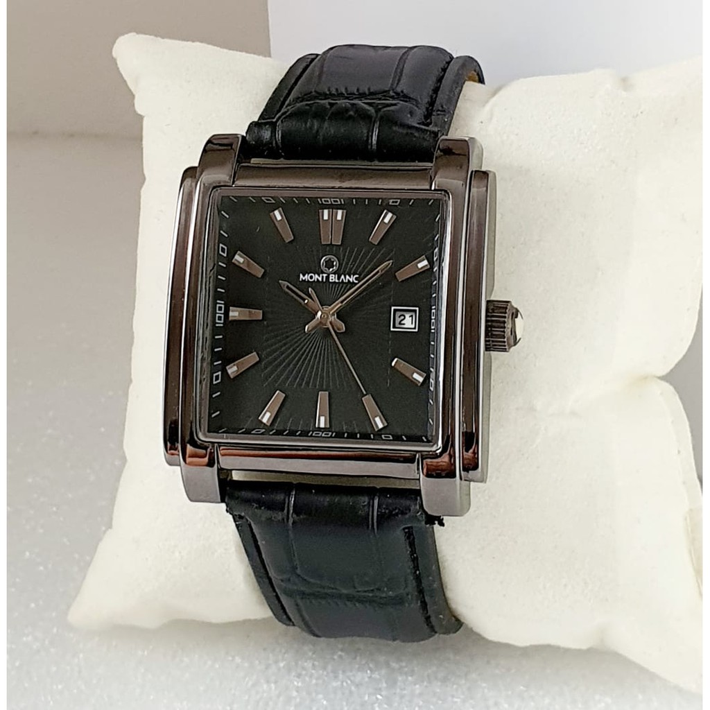 Jam tangan pria MONTBLANC ORIENT 4099 kulit kualitas super free box