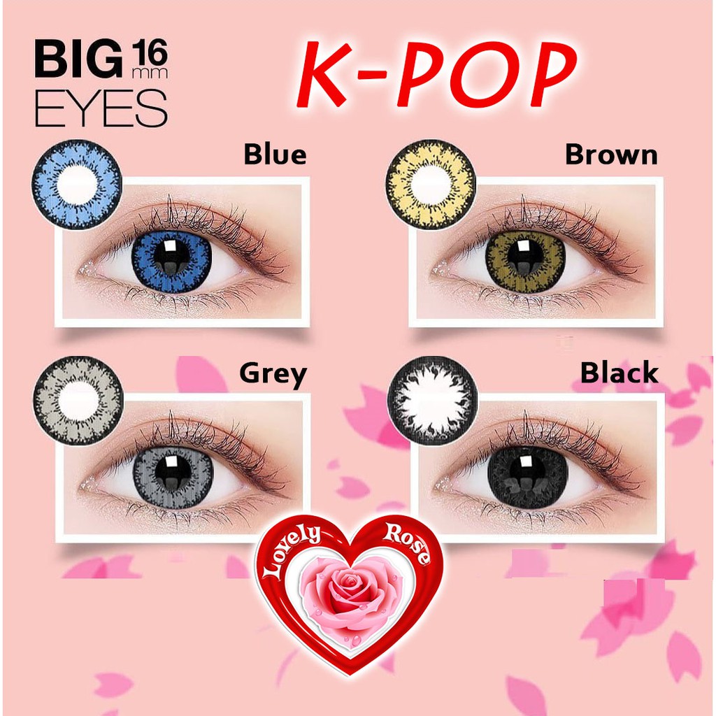 Jual K Pop Softlens Big Eyes Mm Kpop By Exoticon Bebas Pilih Shopee Indonesia