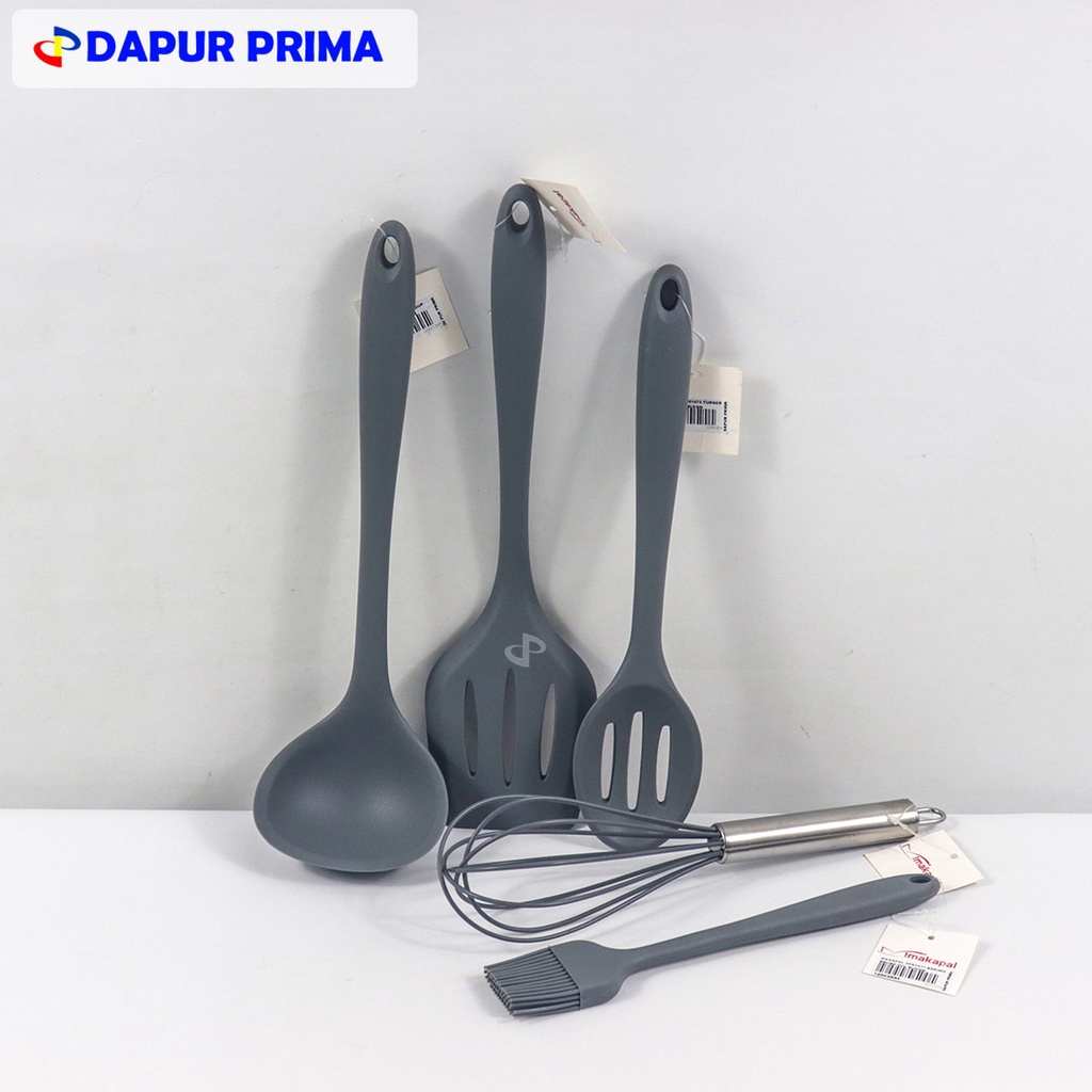 Jual PERALATAN MASAK SILICONE ABU SERIES | Shopee Indonesia