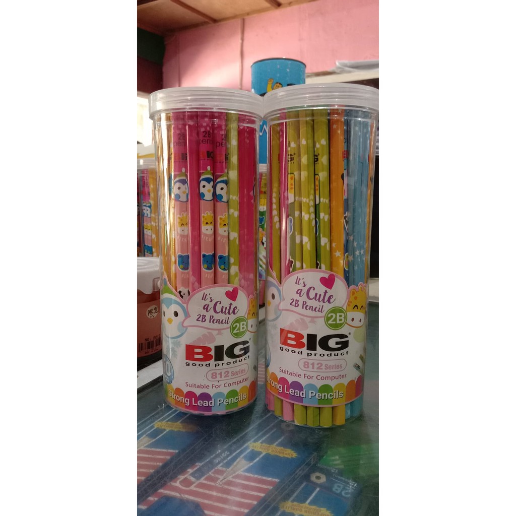 Jual Pensil tabung 2B Big | Shopee Indonesia
