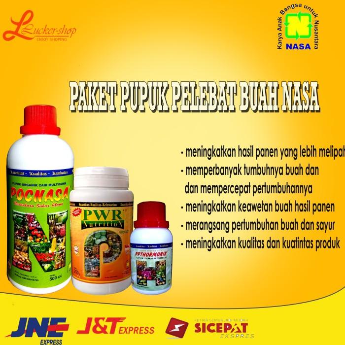 Jual Fertilizer Paket Pupuk Nasa Pupuk Cair Tabulampot Booster Kelengkeng Pupuk Buah Shopee