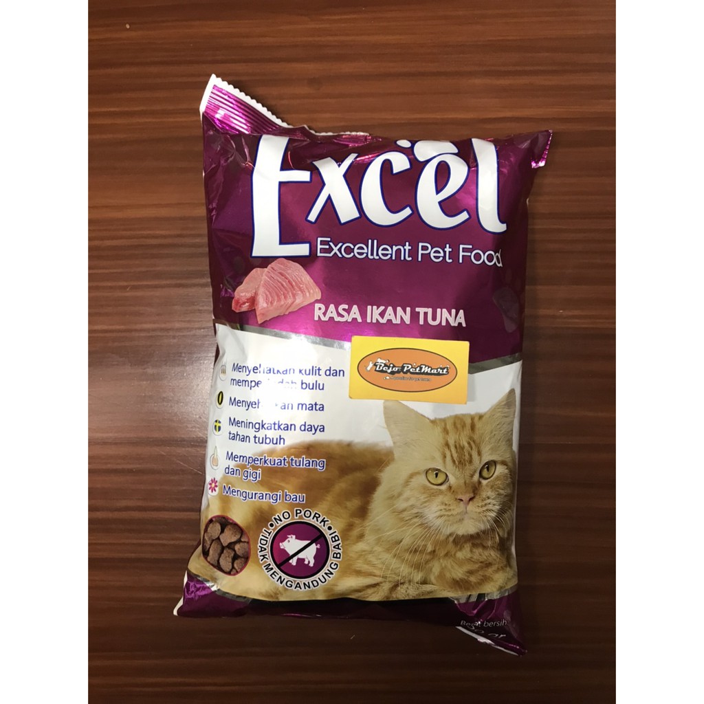 Jual Excel 500GR FRESHPACK CAT FOOD EXCEL UNGU HIJAU KUNING ORANGE ...