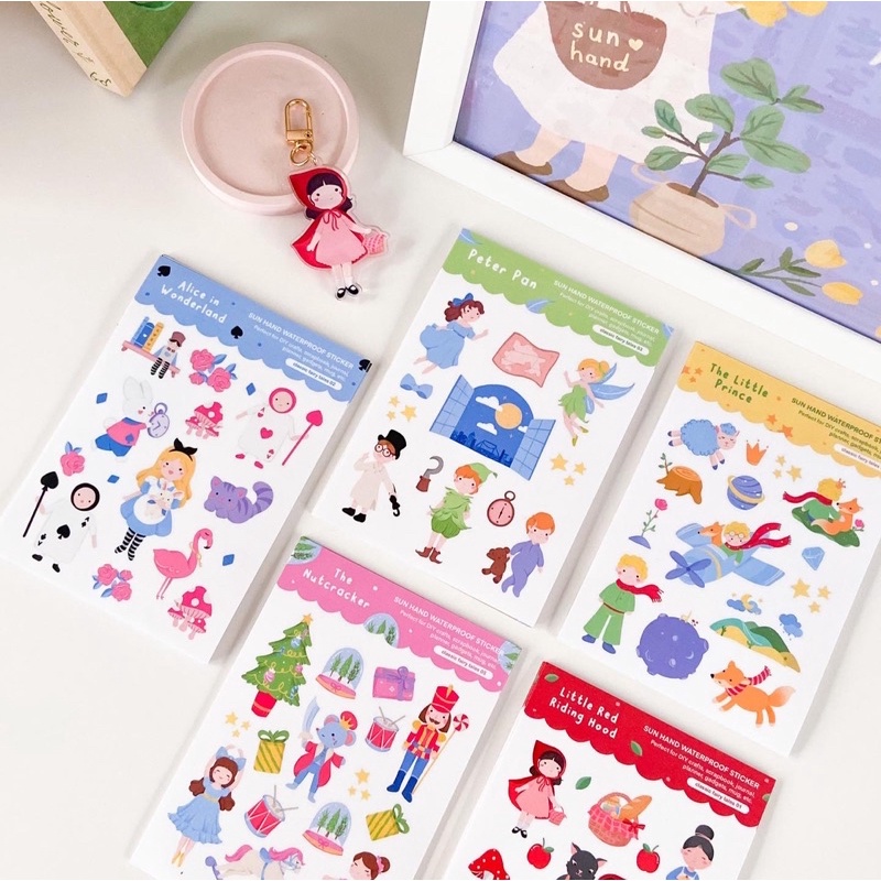Jual Classic Fairy Tales Series | Waterproof Sticker Sheet | Shopee ...