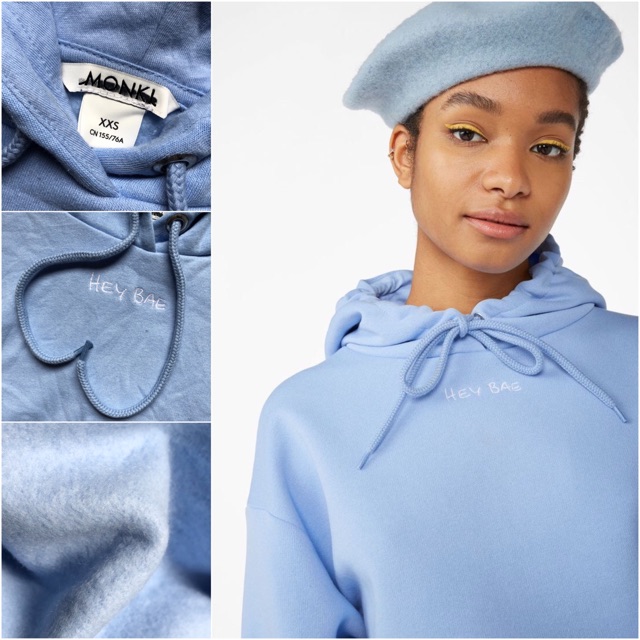 Monki bae hoodie new arrivals