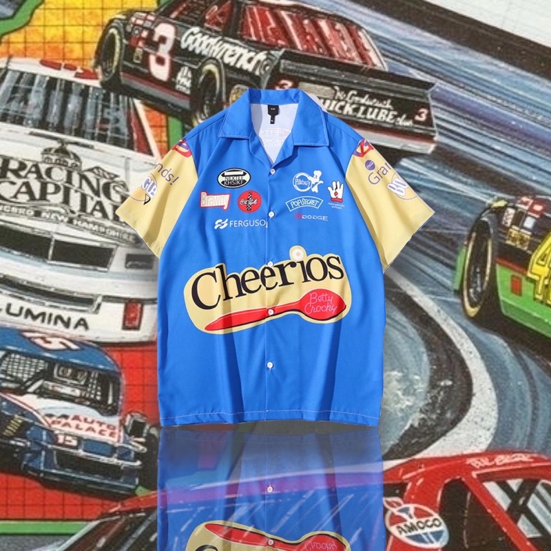 Jual IAMYOURQL - Cheerios Vintage Racing Tshirt | Shopee Indonesia