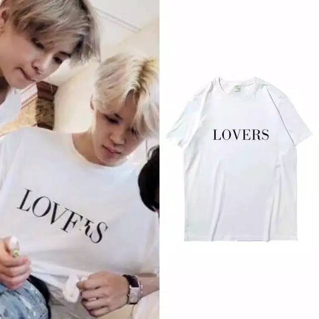 Jual COD !!! Tshirt Kaos KPOP KOREA BTS MEMBER LOVERS JIMIN JIN ...