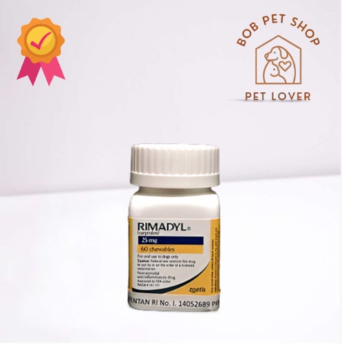 Jual RIMADYL CARPROFEN 25 MG 10 TABLET | Shopee Indonesia
