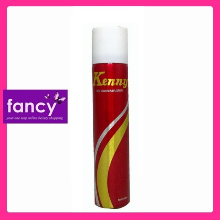 Jual KENNY HAIR SPRAY COLOR 50ml (REDBRONZEBLACK) Shopee Indonesia