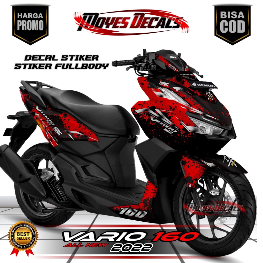 Jual Decal Vario New Stiker Honda Vario Decal Siker Striping Vario Fullbody