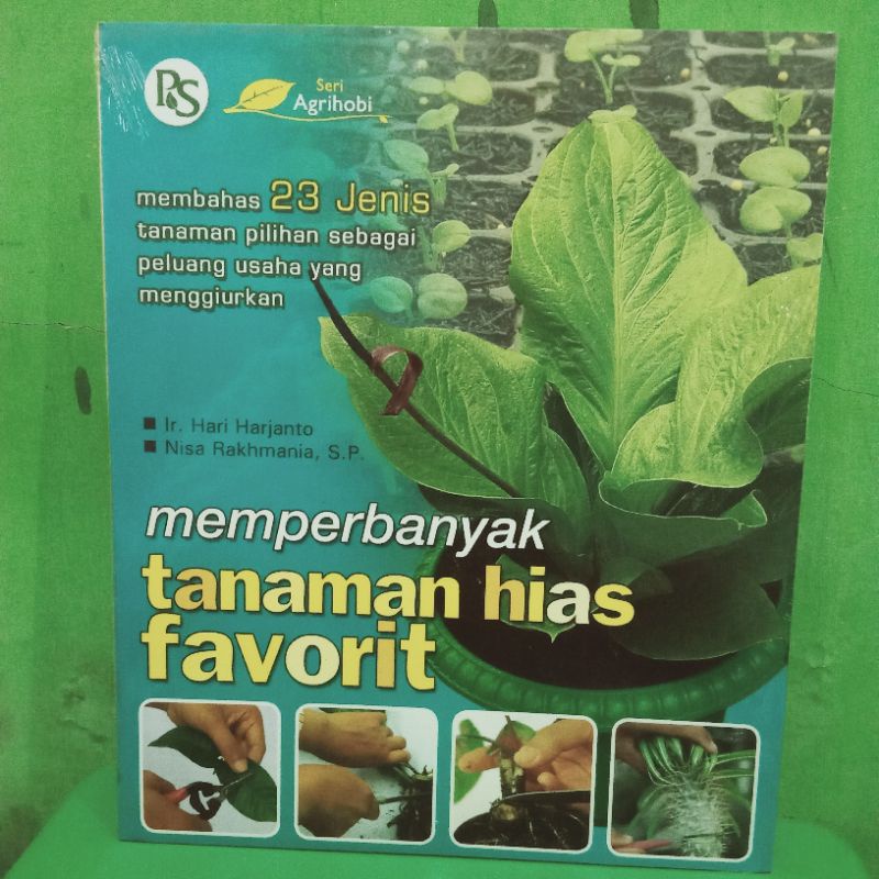 Jual Buku Ori Memperbanyak Tanaman Hias Favorit C Shopee Indonesia